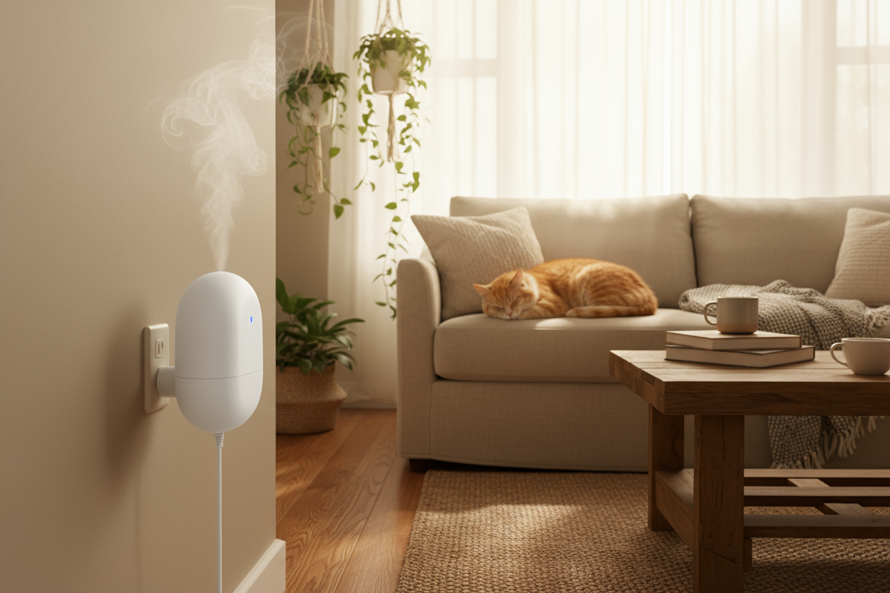 Calming diffuser in home