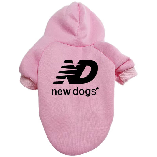 Autumn Winter Small Dog Clothes with Zipper Pocket Dog Hoodie Small Dog Coat Jacket Designer Pet Dog Clothes Winter Sweater
