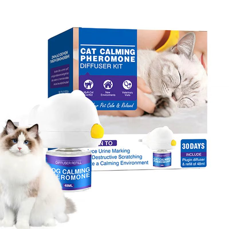 Pet Calming Liquid Dog Emotions Relief Noise Reduction Train anti Anxiety Fighting Calming Diffuser Manage Cat Calm down Fluid